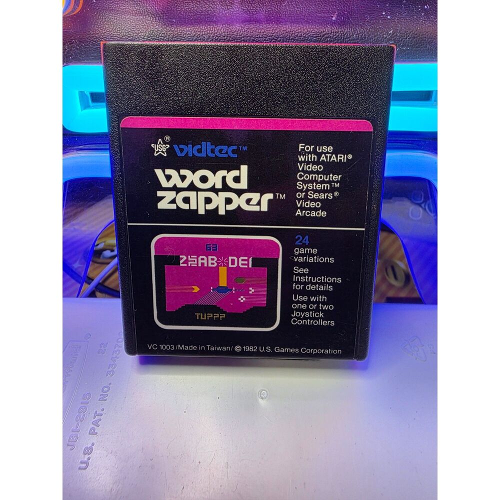Word Zapper for Atari 2600 + Manual